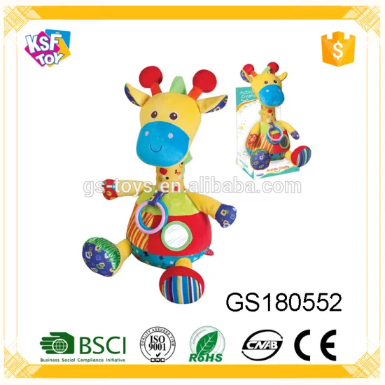 Hot selling Baby Plush Giraffe, Baby Stuffed Animal