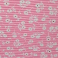 Geknitterter Polyester-Kleiderstoff mit Blümchenmuster und Blumenmuster