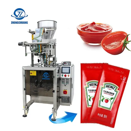 Pouch Sachet Packaging Machinery for Honey, Tomato Paste, and Liquid Products