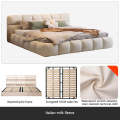 modern milk velvet bedmaster bedroom puff bed