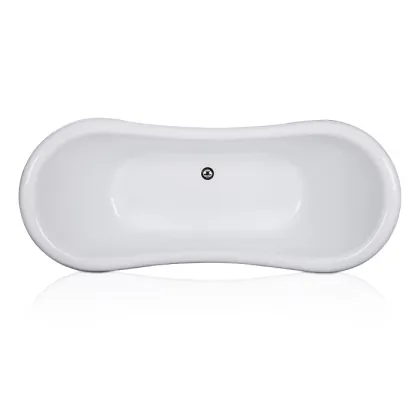 Modern Acrylic Claw Foot Tub