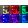 Luzes de lavagem de parede de estágio luzes 25pcs*10W Matrix