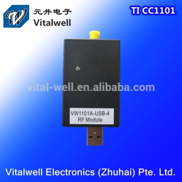 VW1101A 1200bps ~ 256kbps CC1101 433MHz wireless receiver usb