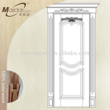 Antique carved teak wood front door design