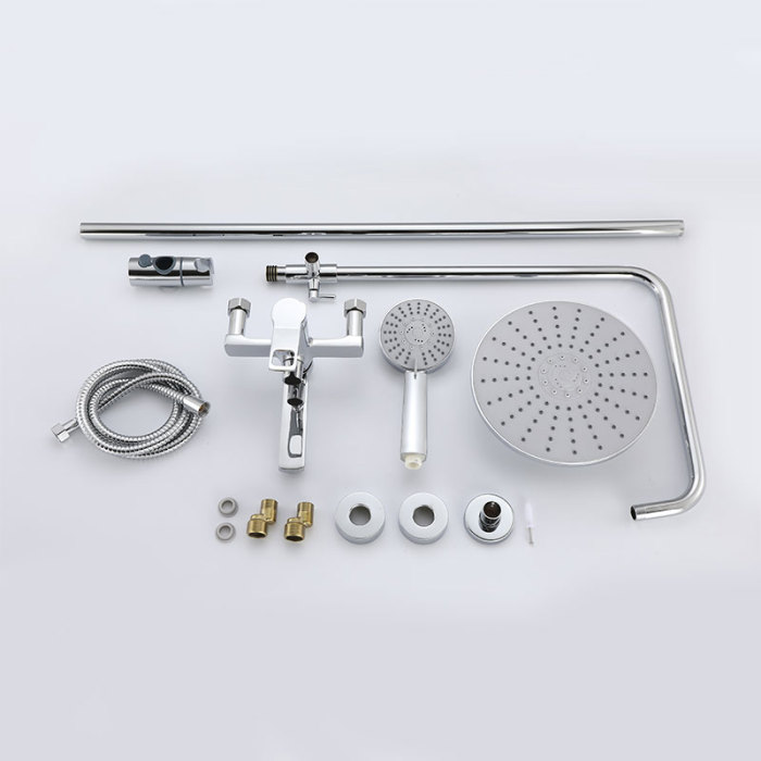 Elegant Zinc Alloy Shower Faucet Combo