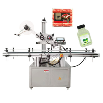 Automatic Blood Collection Tube Labeler with Cardboard Box Corner Flat Surface Label Sticker Machine