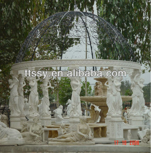 outdoor stone gazebo for sale