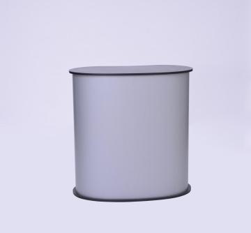 Advertising Floor Standing PVC Portable Reception Counter