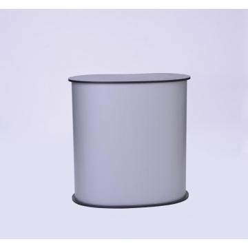 Advertising Floor Standing PVC Portable Reception Counter