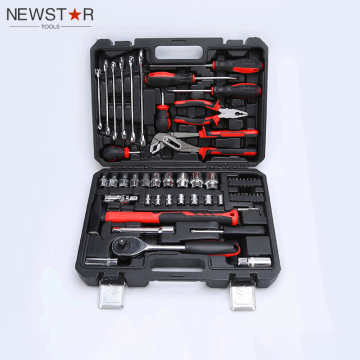 58 Pieces Car Repair Tool Set Wrench Socket