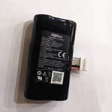 Détails et spécifications du modèle de batterie Li-ion rechargeable Ingenico LD18650K-1