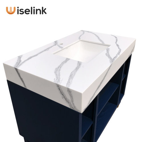 Wiselink с твердой поверхностью тщеславие для ванной комнаты