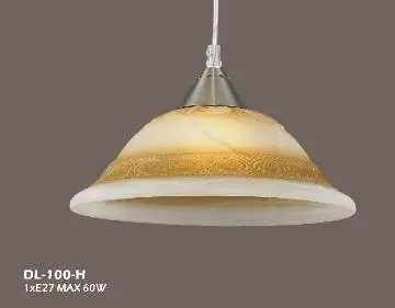 Modern glass single pendant lights