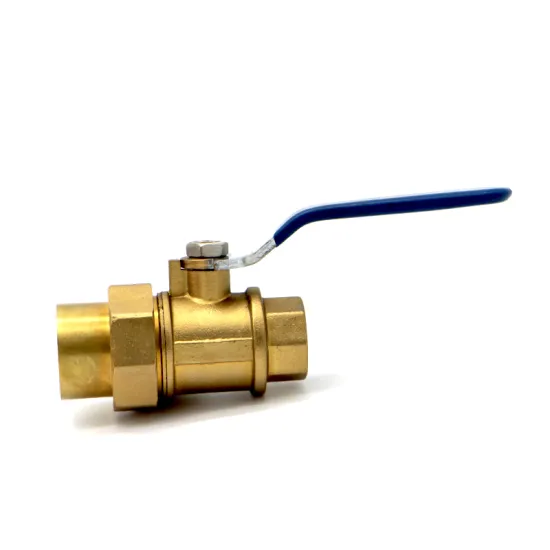 1/2 inch Dn15  gas ball valve Straight Brass Union Ball Valve