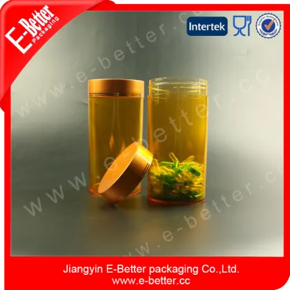 1L amber plastic health care products container