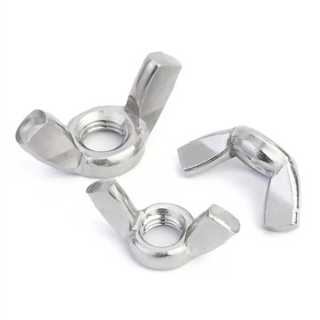 High-Quality Stainless Steel 304 Wing Butterfly Nuts for M3, M4, M5, M6, and M8 Bolts