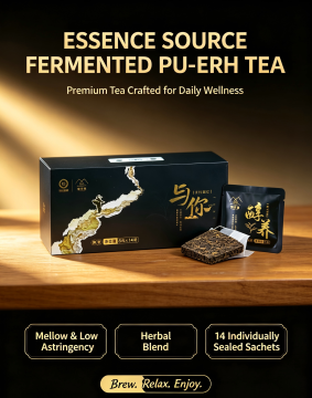 Premium Fermented Pu-erh Tea with Rich Earthy Notes