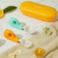 Baby Dessert Silicone Spoon And Fork Prime Quality