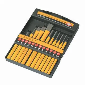 12-piece chisel and punch set