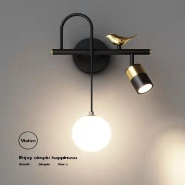 Nordic Modern Luxury Minimalist Bedroom Wall Light