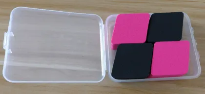 Non emulsion cosmetic cotton