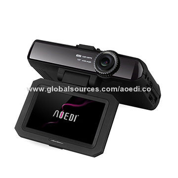 Newest High-quality 720P Russian Database Radar Detector with Car DVR Camera, 2.7-inch LCD Screen