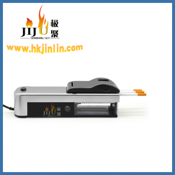 JL-021A yiwu jiju 3 cigarettes aotomatic cigarette tube maker machine