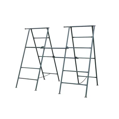 Iron Ladder Tower Building Scaffolding Lift Foldable Light Scaffold Stand