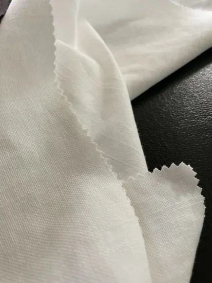 cotton twill dobby for shirt and blouse of lady's