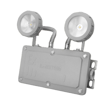 3W Fire Emergency Light 2-Hour Double Head Explosion-Proof LED Light