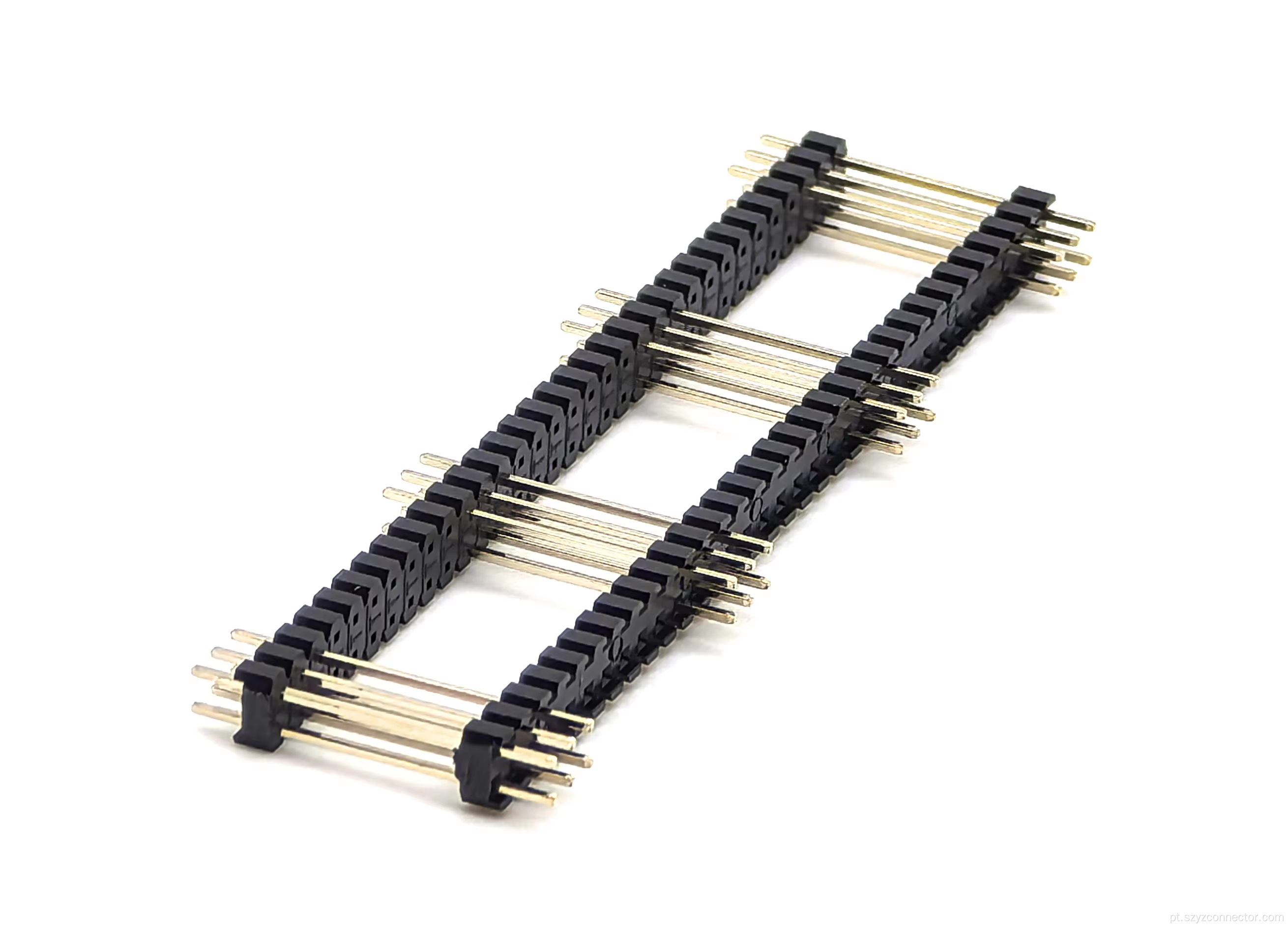 Cabeçalho de pino de 2,0 mm reta