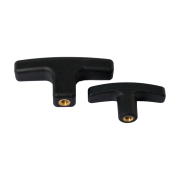 China Supplier Plastic Clamping T-Handle Female Knobs with PP M8 Screw Knob