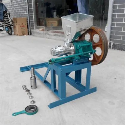 Commercial Small Soybeans Oats Food Snack Continuous Extruder Machine