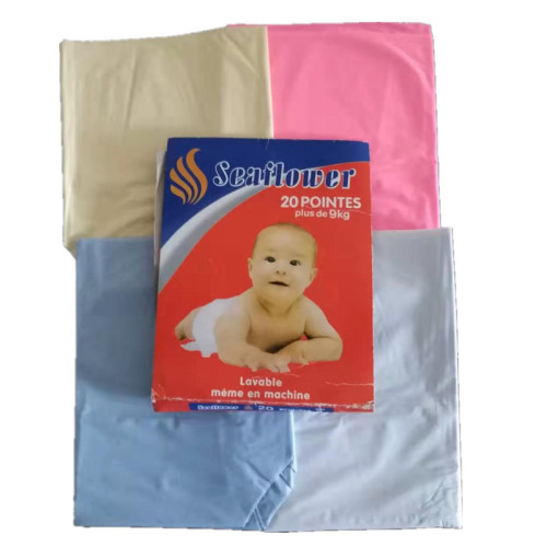 fabriek verkoop goedkope prijs herbruikbare zachte PEVA babyluier