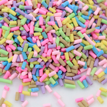 Bright Color Clay Material Simulation Chocolate Confitti Sprinkles Sugar Simulation Cake Decoration