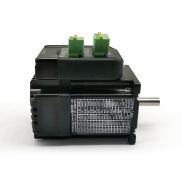 Gelung tertutup bersepadu NEMA 23 stepper motor dengan encoder dan pemandu