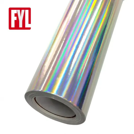 Laser Chrome holographic Car Wrapping Vinyl Film