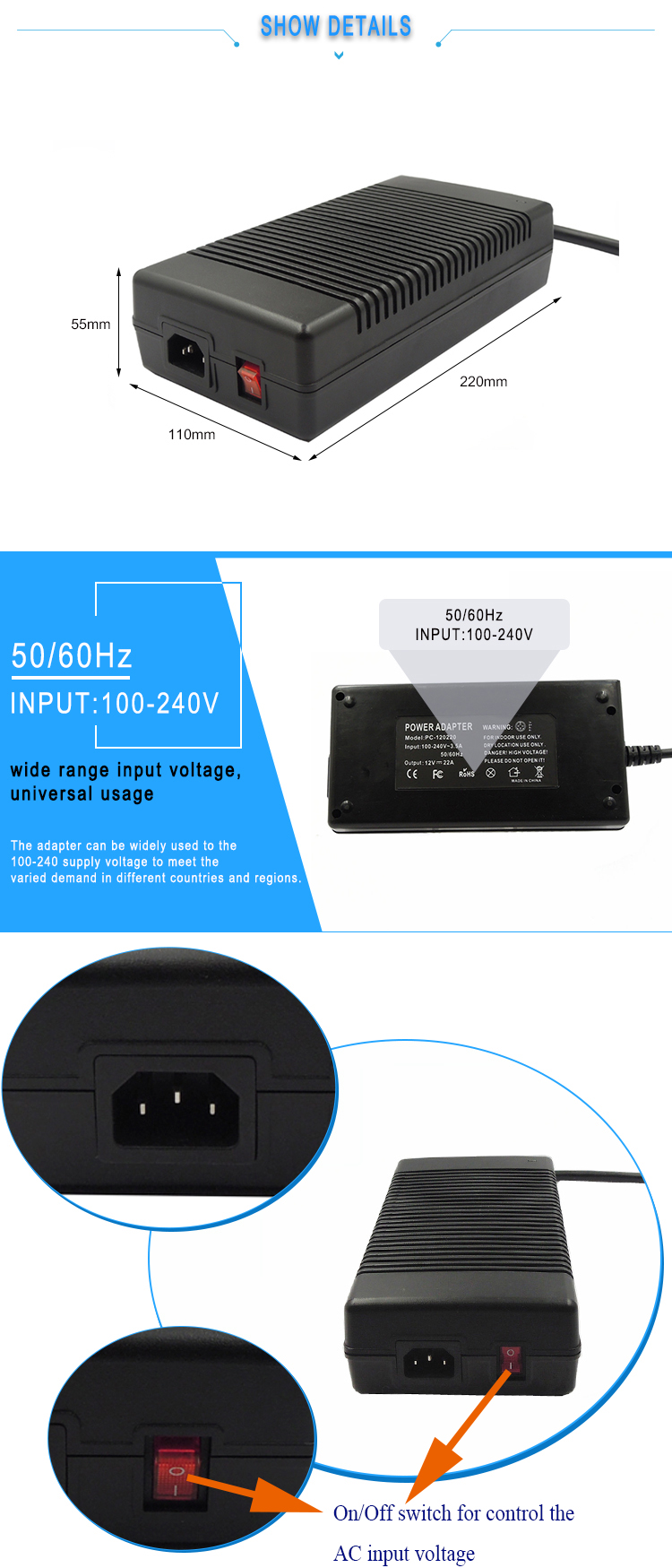 PFC power supply adapter