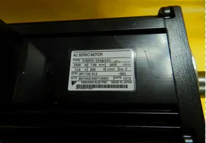 SGMSS-25ACA2C Yaskawa Industrial Spindle Servo Motor