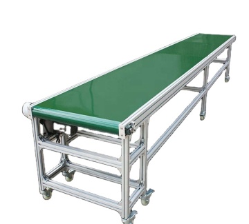 Used Flat Belt Conveyor Machine for Assembly Line Industrial Transfer