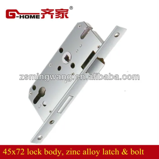 4572 lock body mortise lock with zinc alloy latch and bolt
