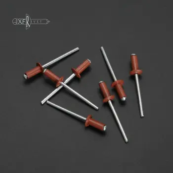 Cherry Color Blind Rivets 4x10mm (5/32''x3/8')