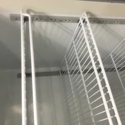 Double Door Display Cooler Freezer Display Cabinet Showcase