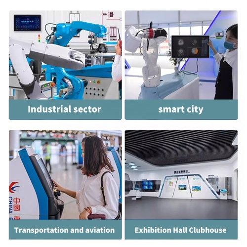 Embedded Capacitive Touch Screen Industrial Computer Panel