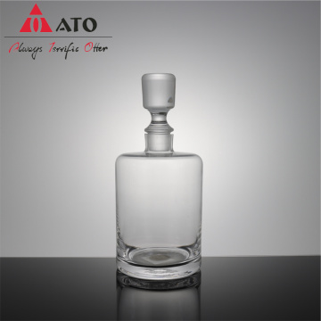 25oz Crystal Kitchen Transparent Whisky Decanter líquido