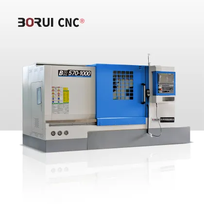 BORUI BR-570 CNC Lathe Machine With Fanuc Control