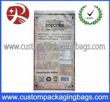 Creative Plastic Laminated Plastic Food Packaging Bags For Popcorn / Cookie