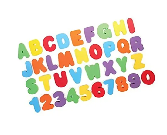 Free Sample of Best-Selling Educational Toys: EVA Foam Letters and Numbers Alphabet for Toddlers from Amazon