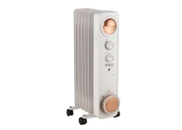 Household Eco-friendly Adjustable Thermostat 1000w Oil Filled Radiator Heater