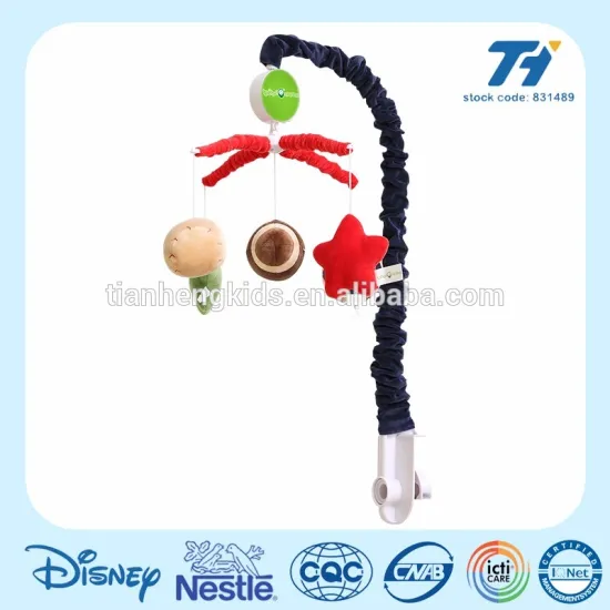 Sport hanging baby crib musical mobile for bedding set with sound